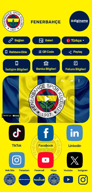 Fenerbahçe Sarı Tema